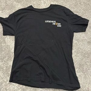 black v lone shirt